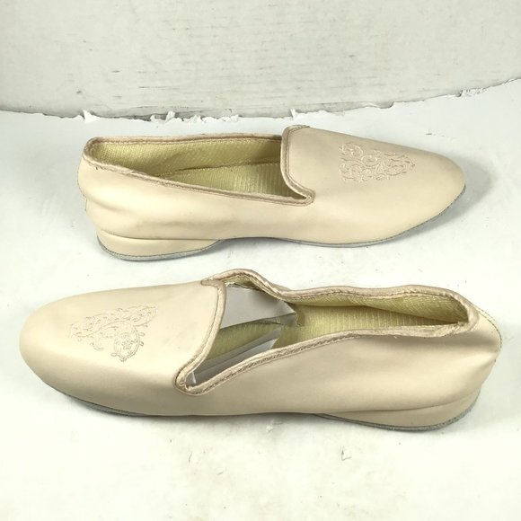 Haband Shoes Haband Women Slippers Flat Loafers Slipon Ivorycream